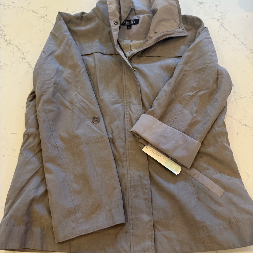 Ala Ka Women's Utility Jacket in Gray
